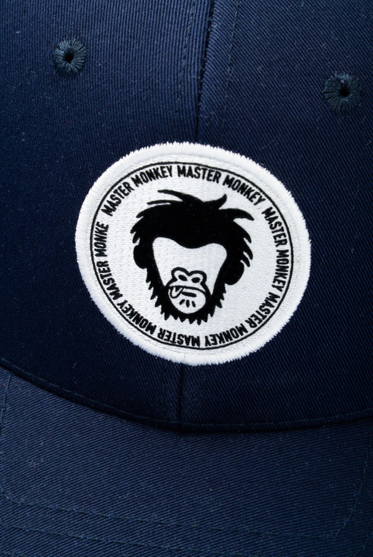 Men's Emblem Blue Monkey Baseball Cap