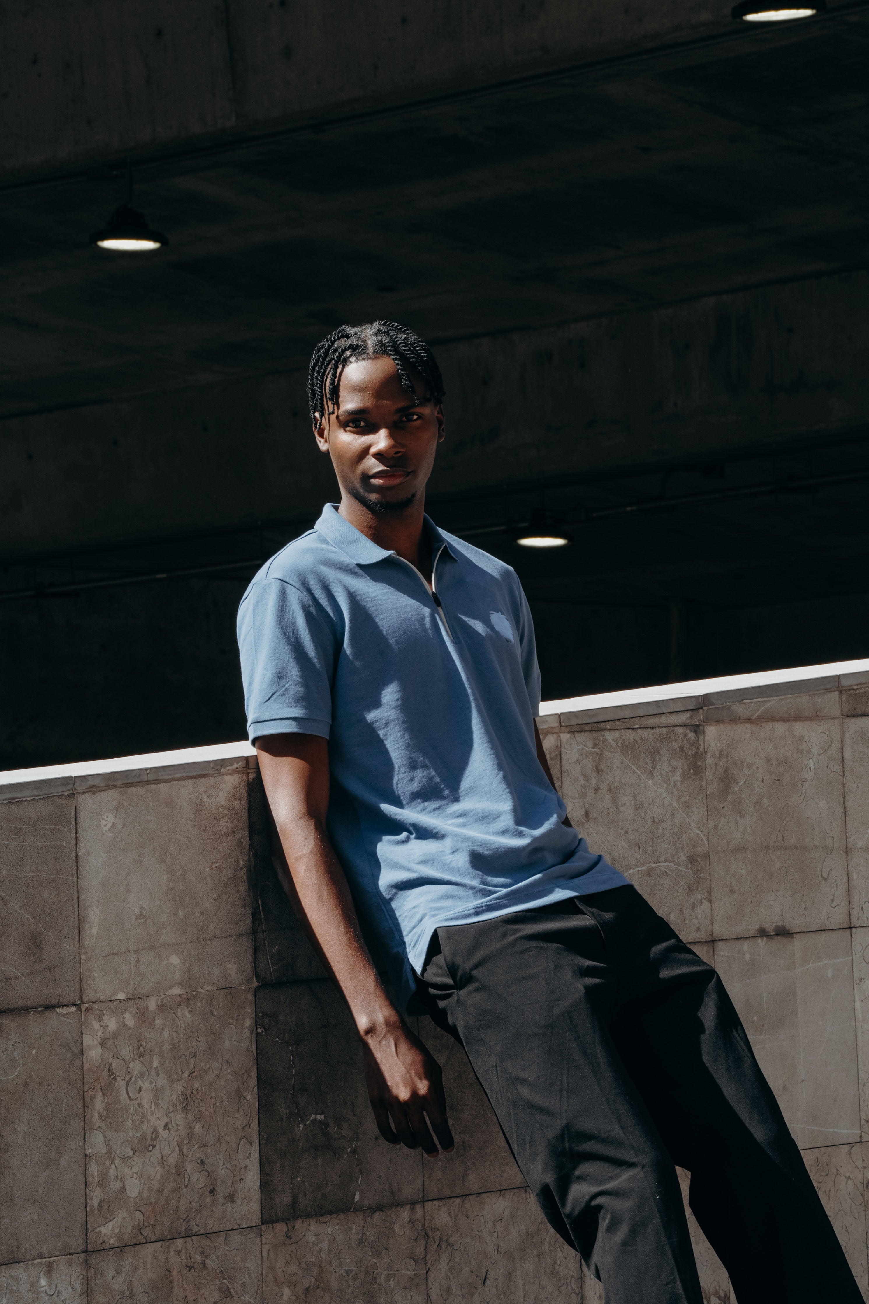 Playera Polo Algodón Hombre Silver Collection