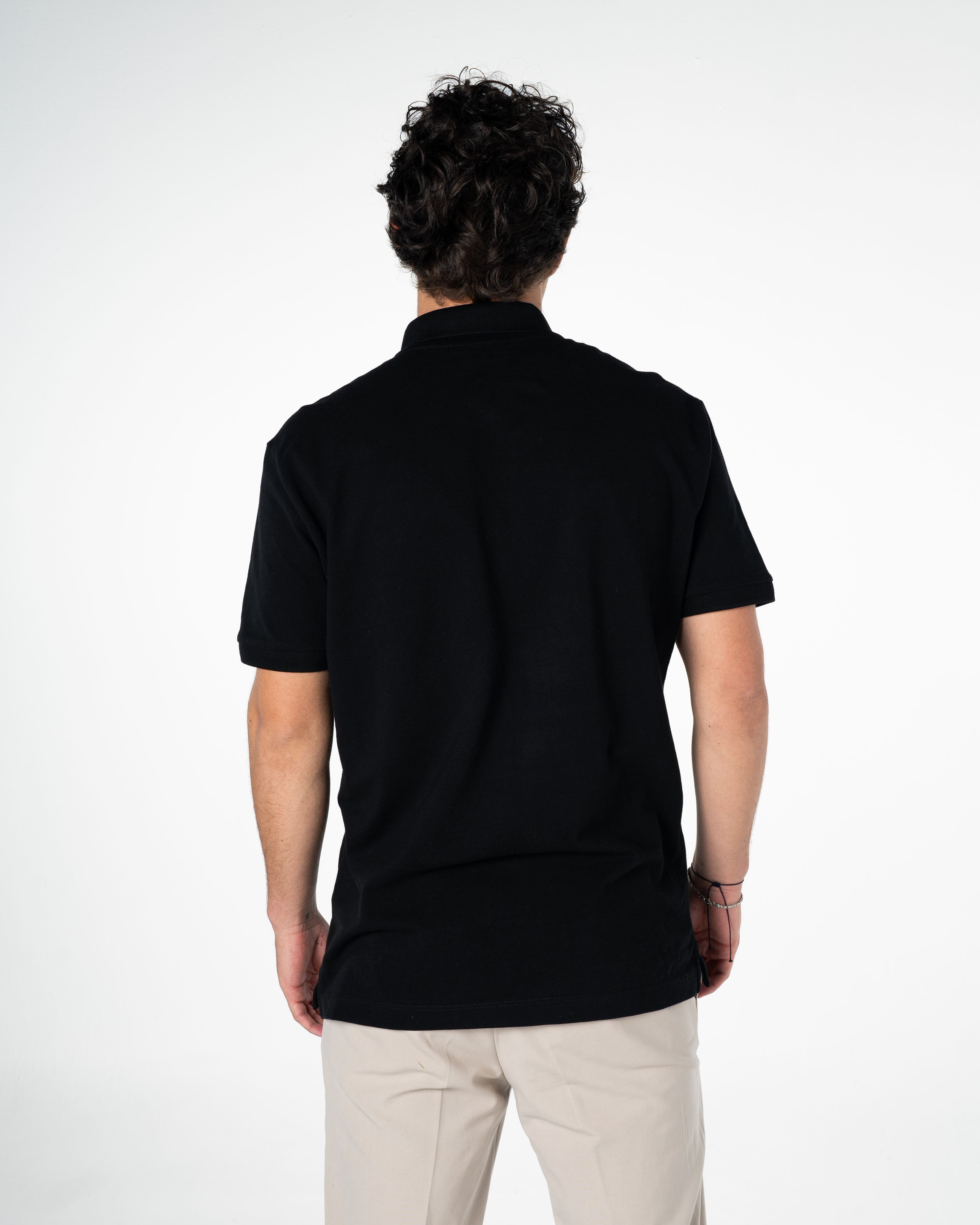 Men's Cotton Polo Shirt Silver Collection