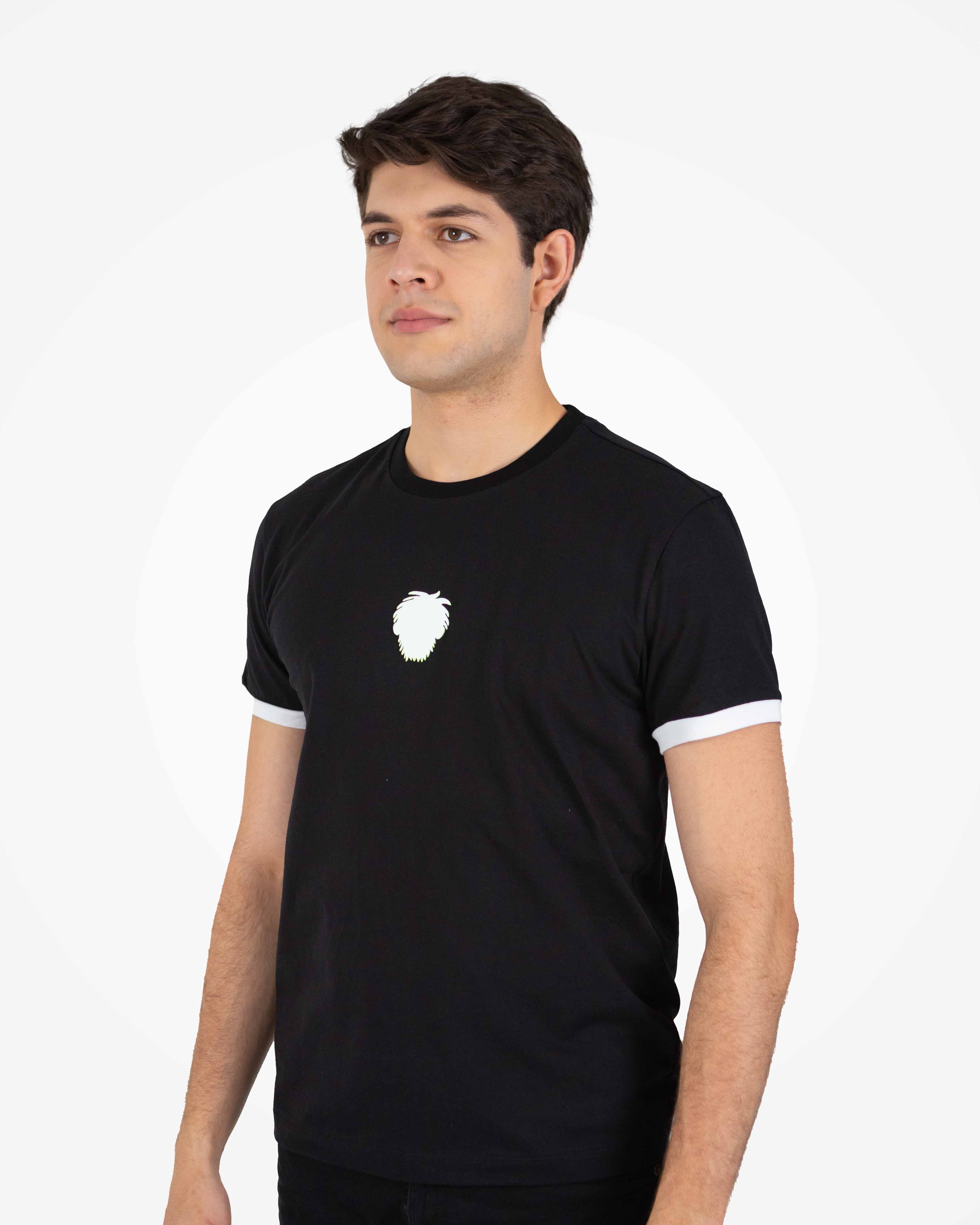 Men's Cotton T-shirt Silhouette Collection Rubber