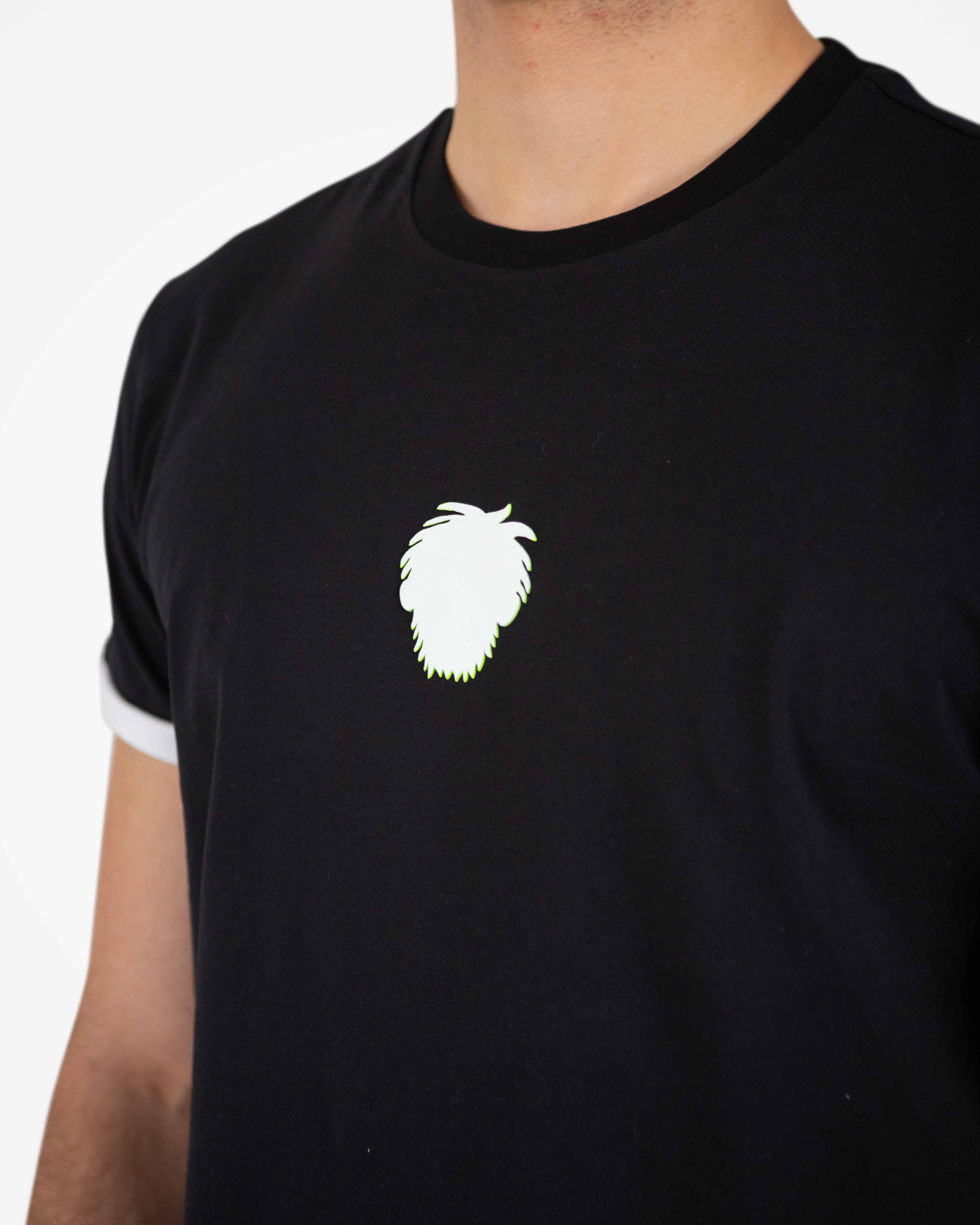 Men's Cotton T-shirt Silhouette Collection Rubber