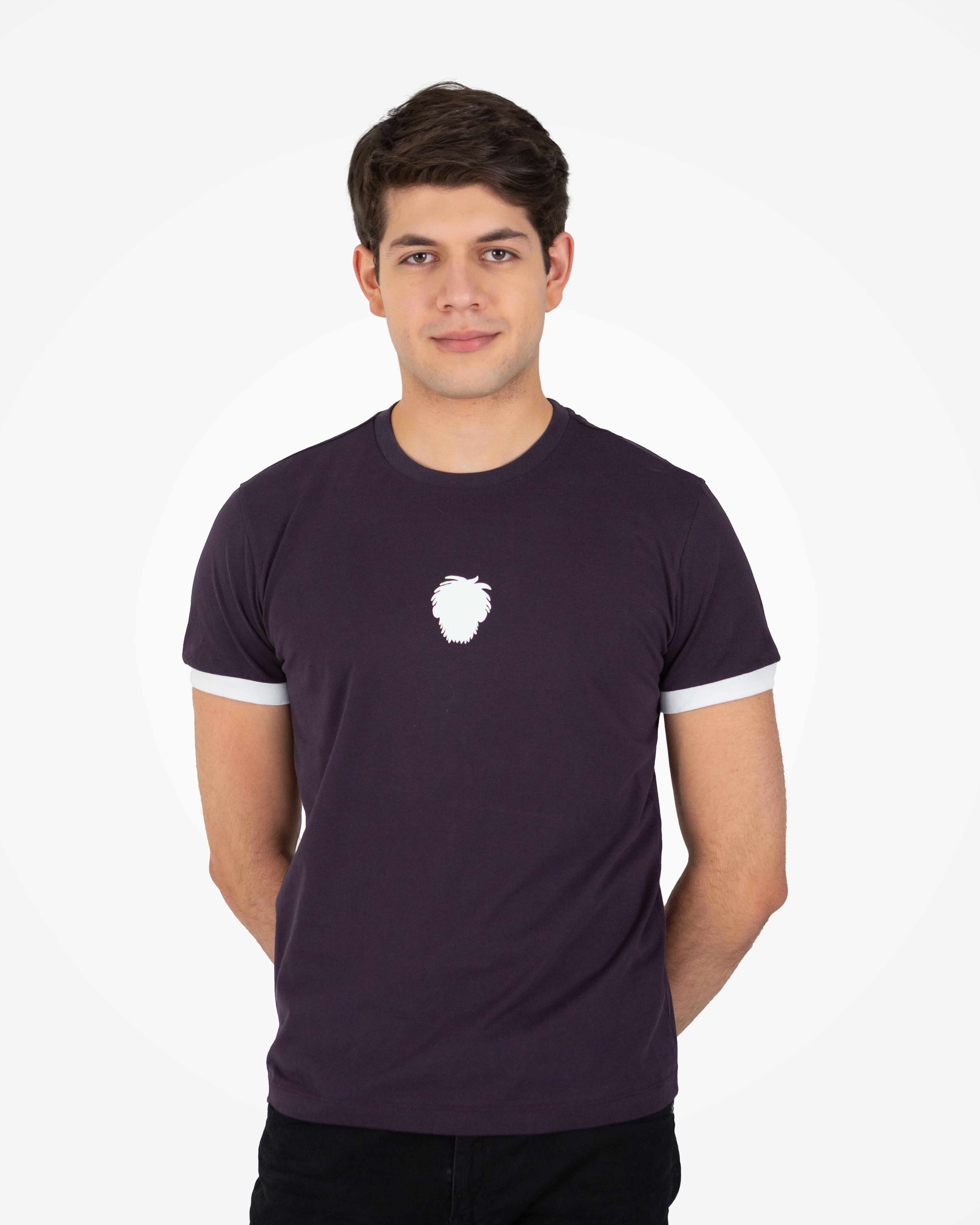 Men's Cotton T-shirt Silhouette Collection Rubber