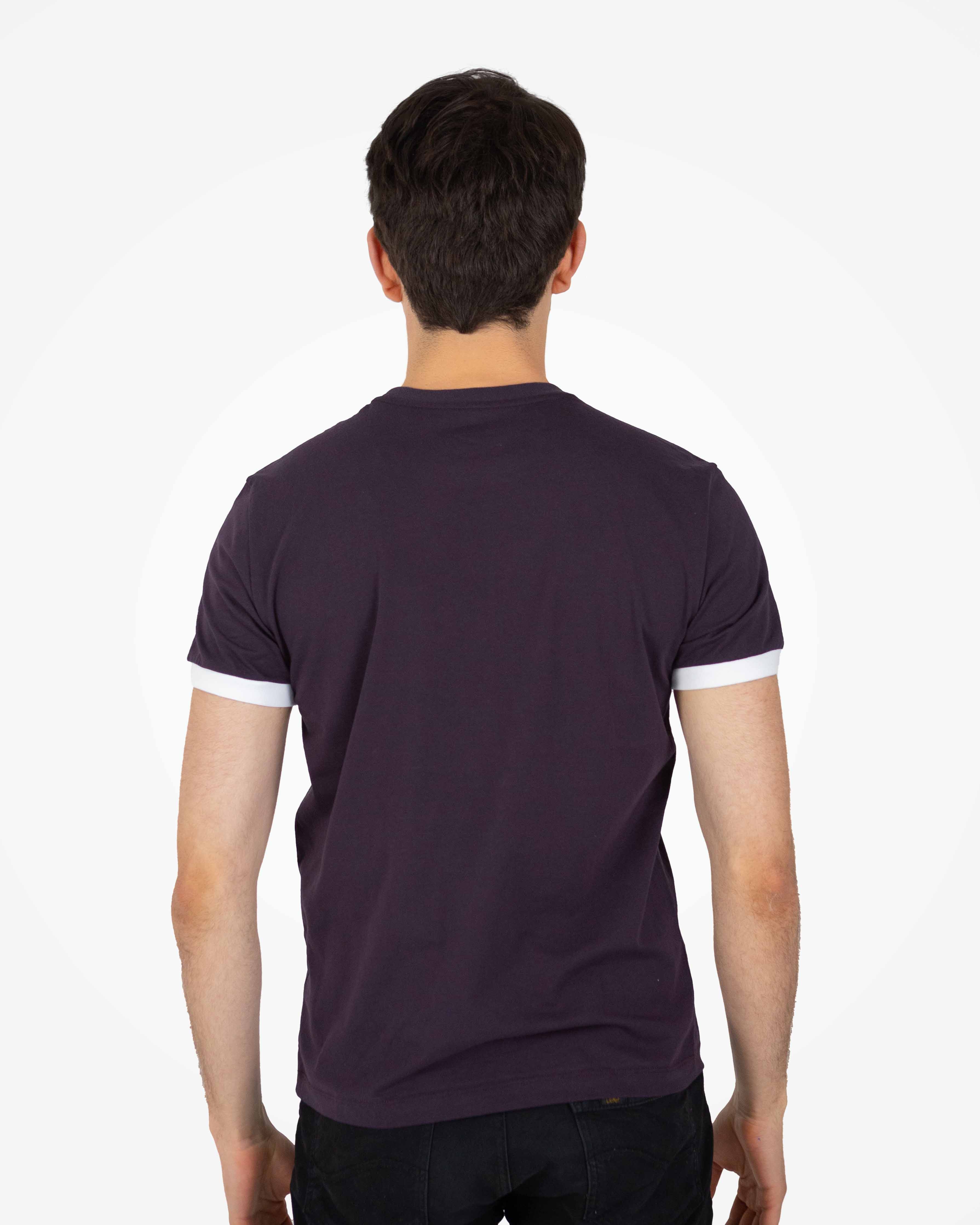 Men's Cotton T-shirt Silhouette Collection Rubber