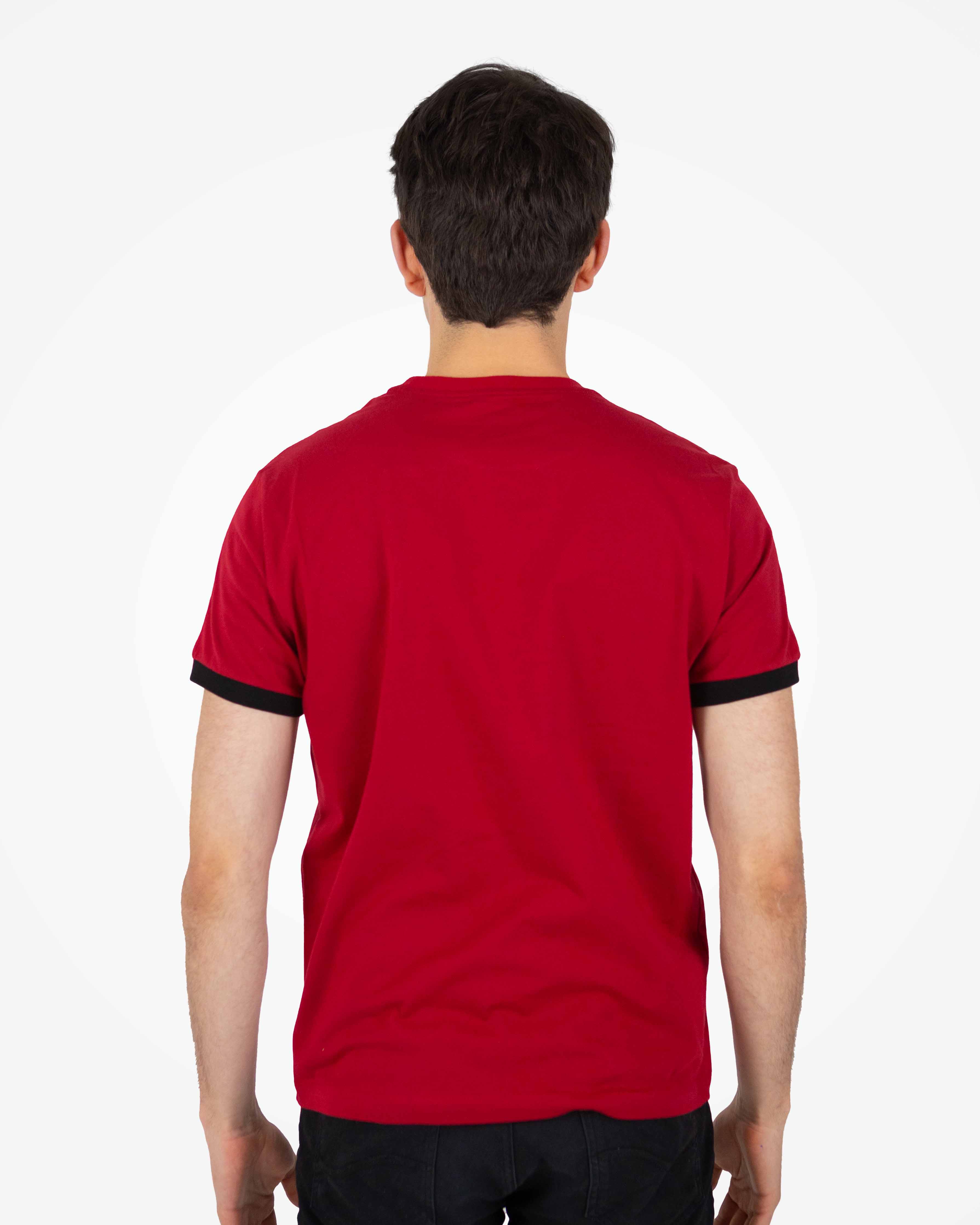 Men's Cotton T-shirt Silhouette Collection Rubber