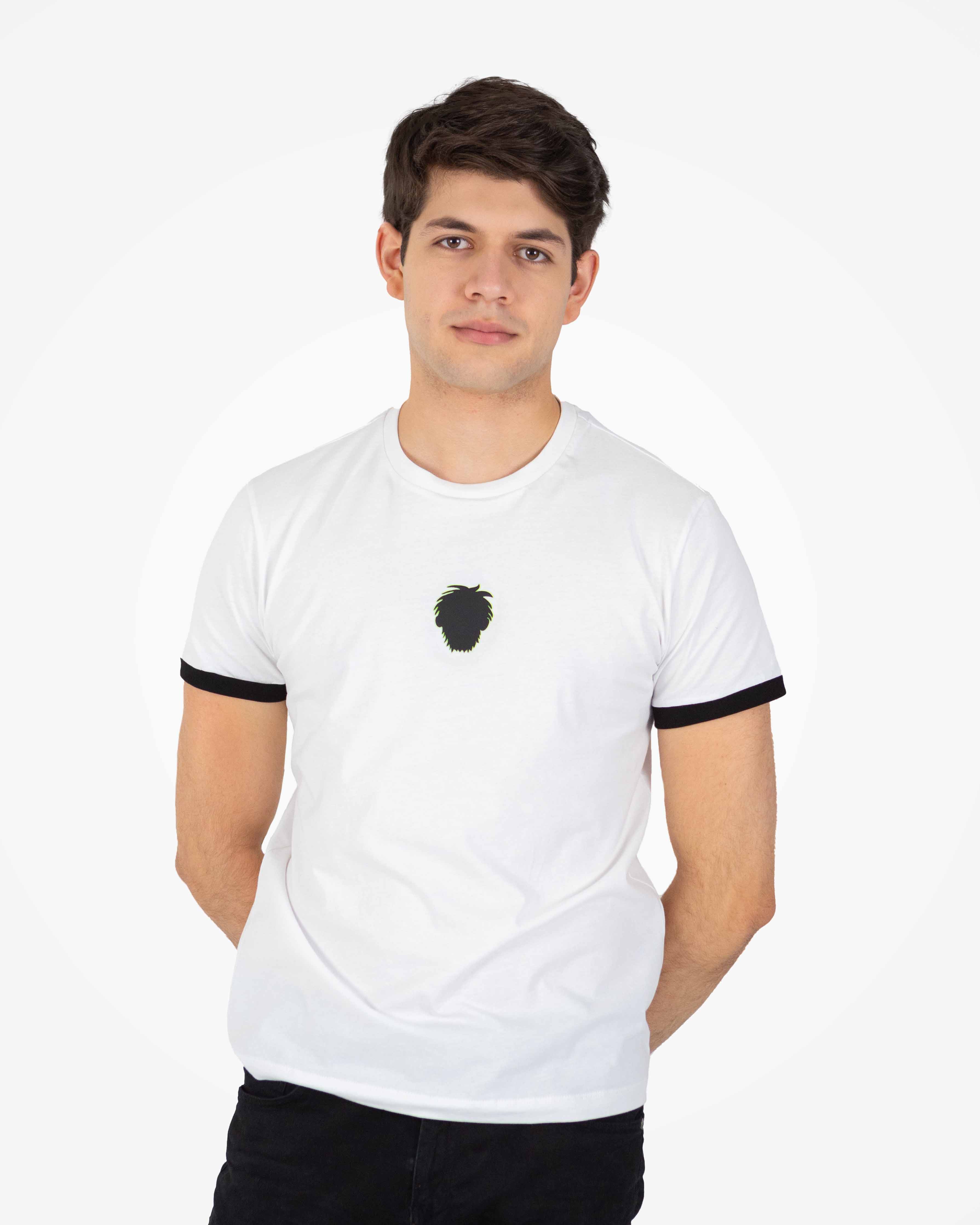Men's Cotton T-shirt Silhouette Collection Rubber