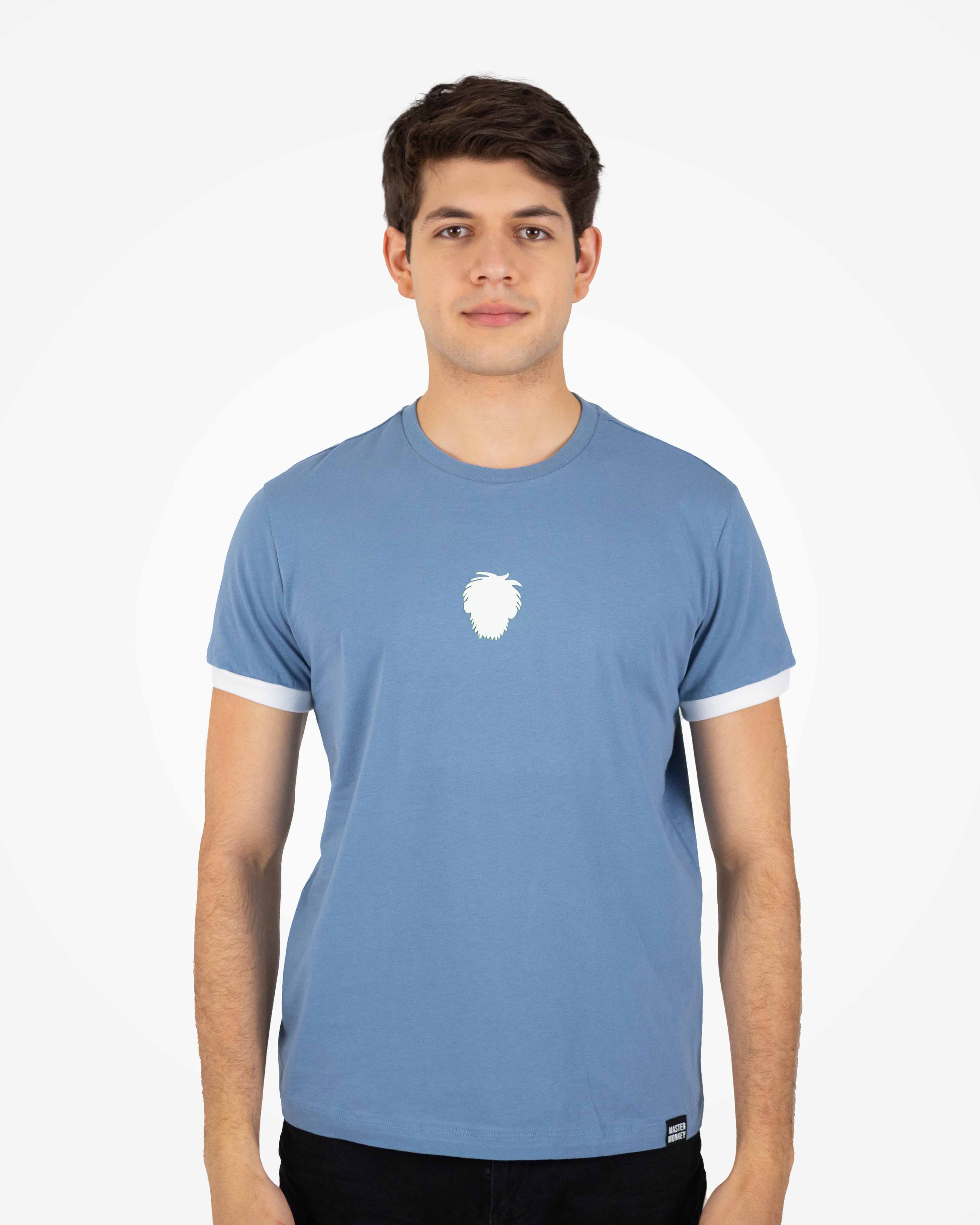 Men's Cotton T-shirt Silhouette Collection Rubber