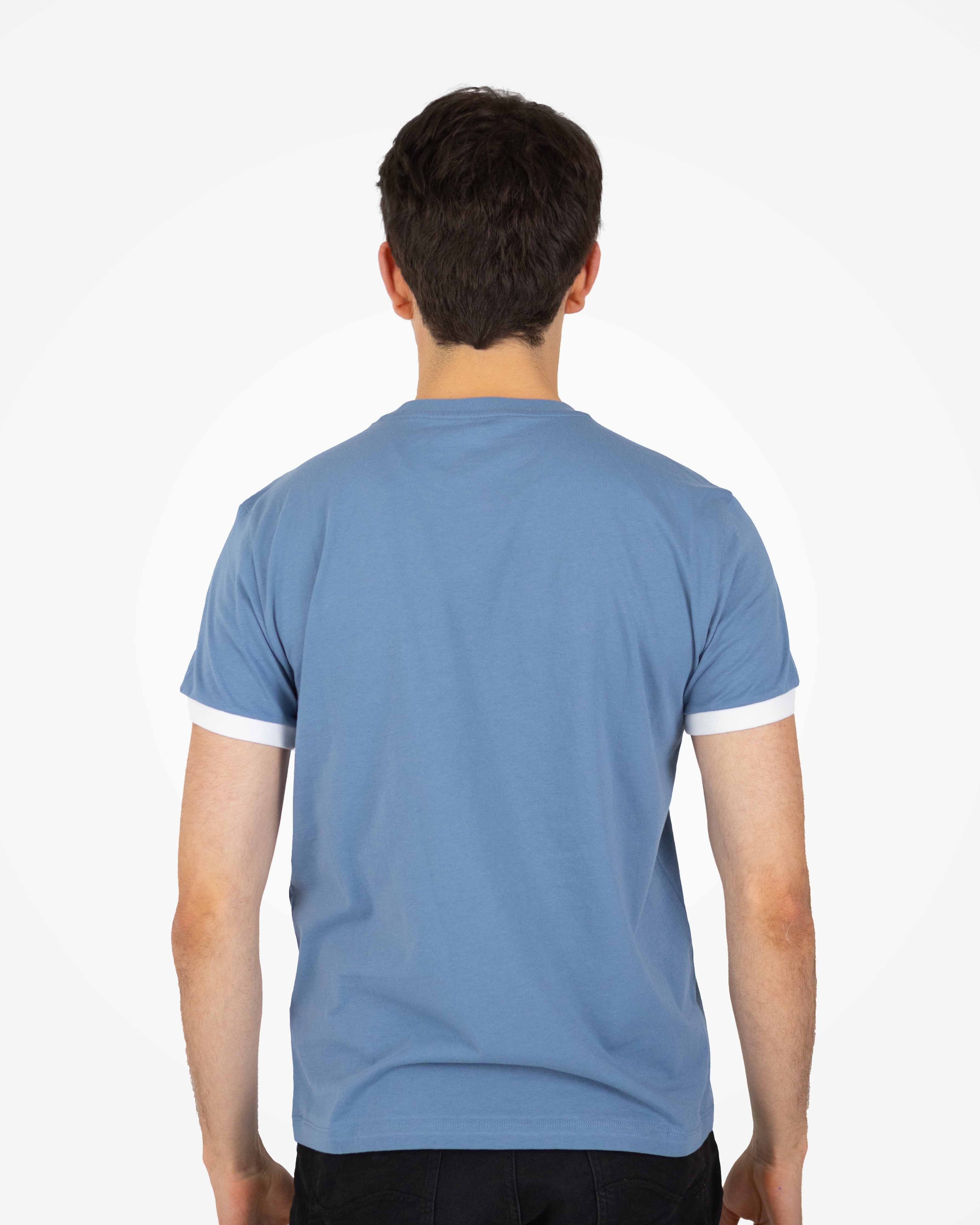 Men's Cotton T-shirt Silhouette Collection Rubber