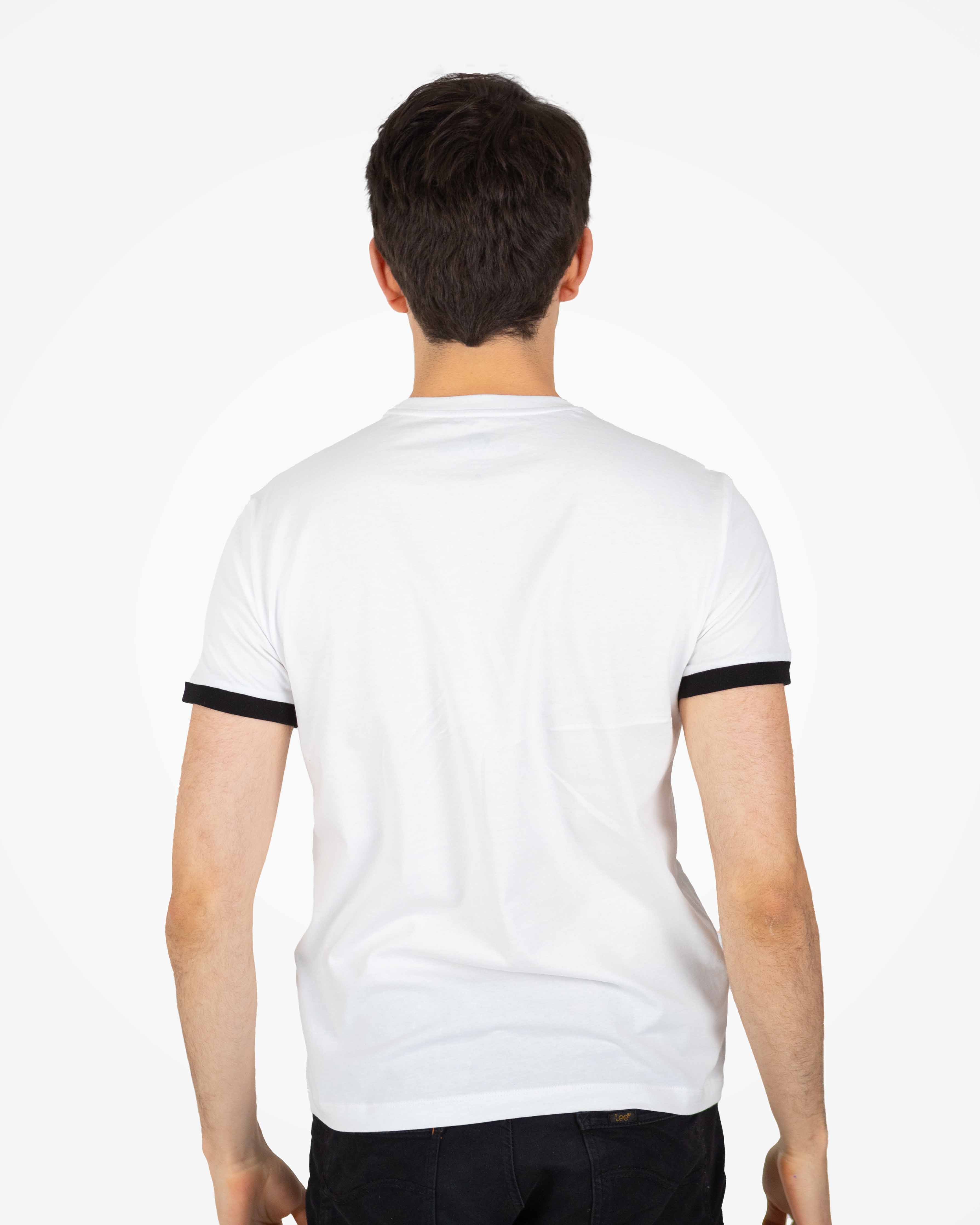 Men's Cotton T-shirt Silhouette Collection Rubber