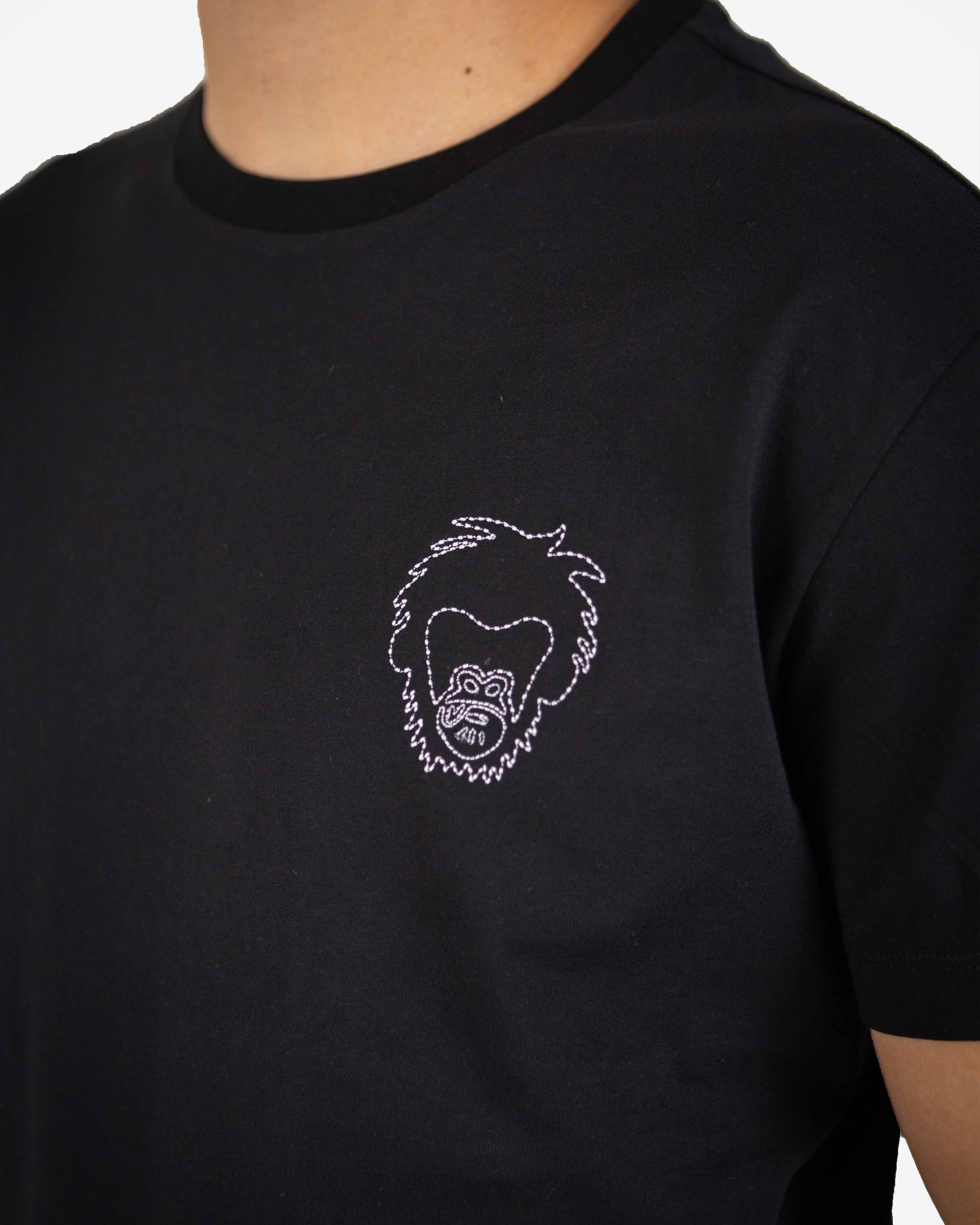 Playera Algodón Hombre T-shirt Silhouette Collection Stitch