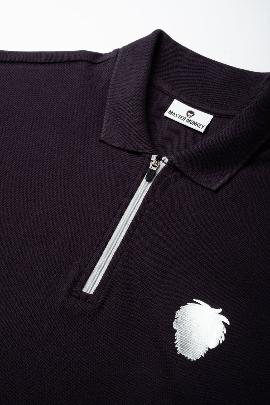 Men's Cotton Polo Shirt Silver Collection