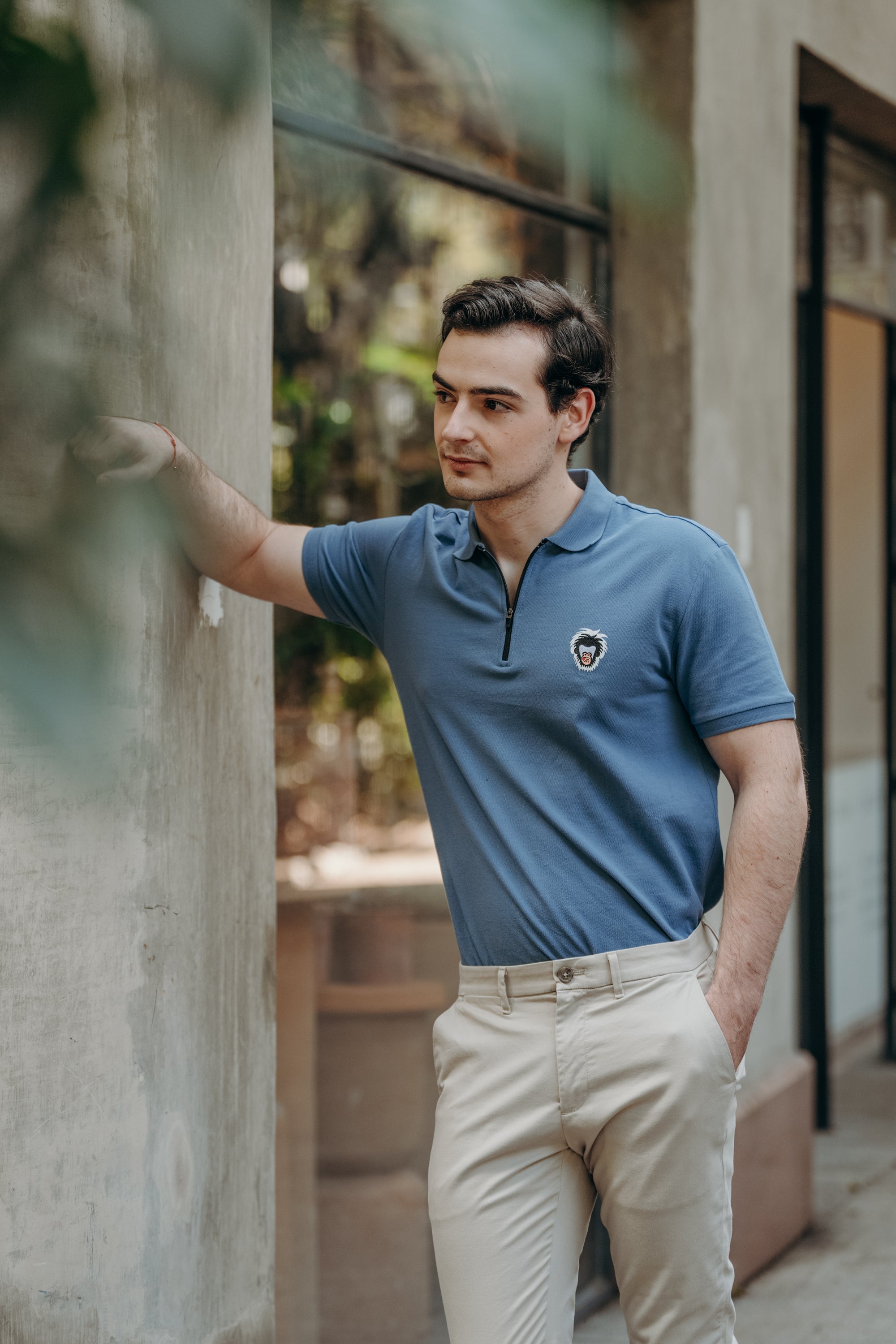 Wild Collection Cotton Polo Shirt