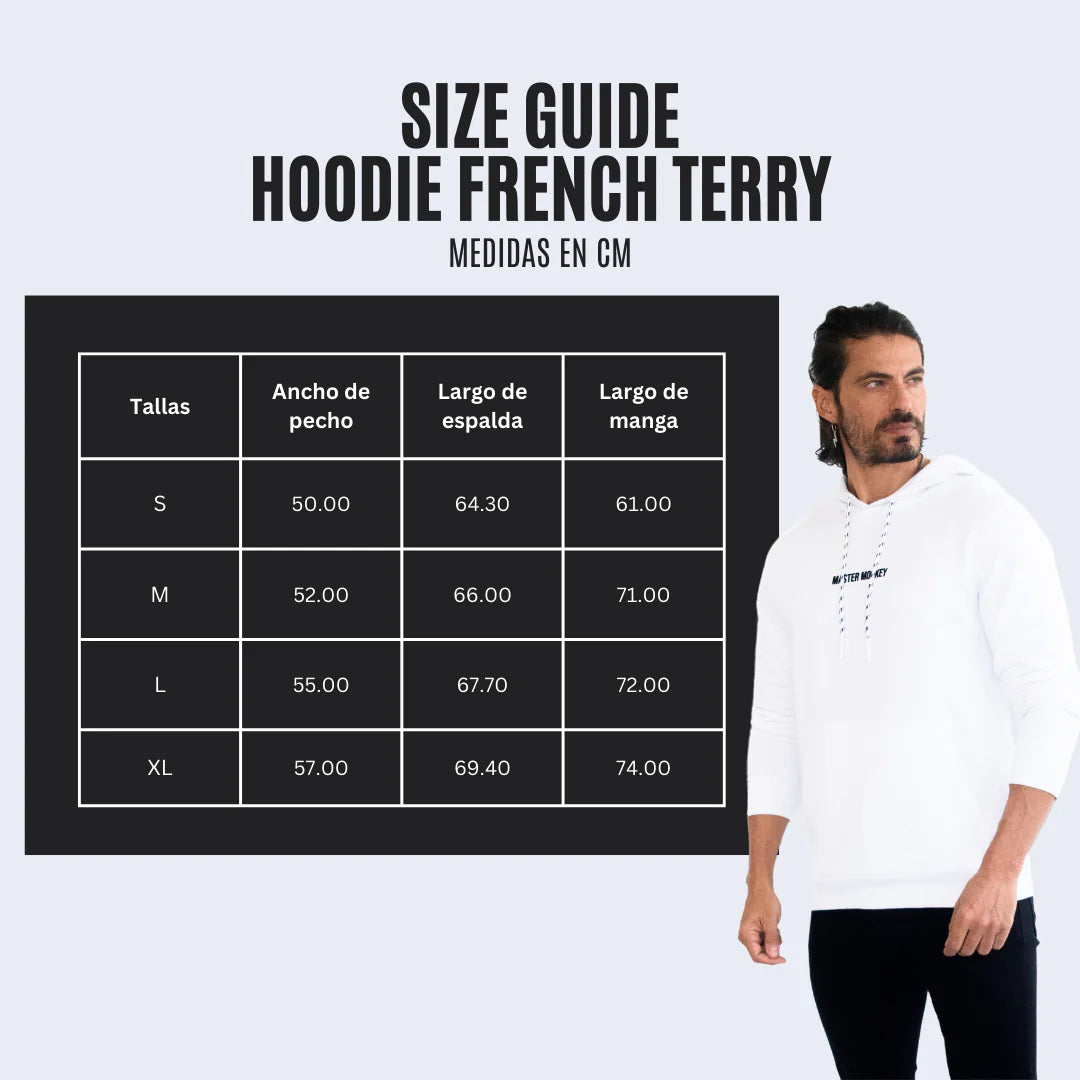 Unisex Cotton Sweatshirt - Wild Collection French Terry Hoodie