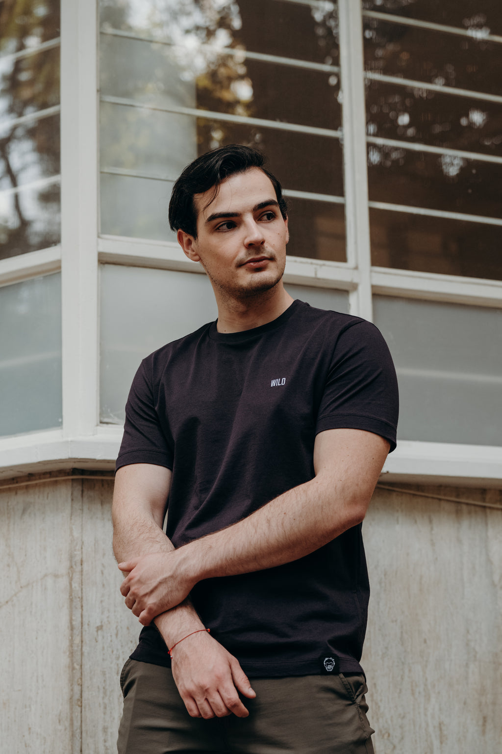 Playera Algodón Hombre T-shirt Wild Collection