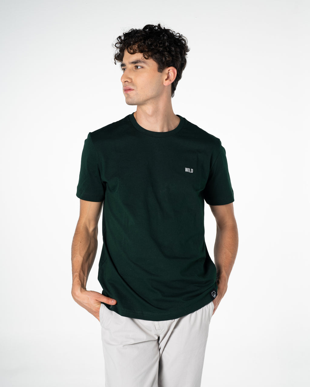Playera Algodón Hombre T-shirt Wild Collection