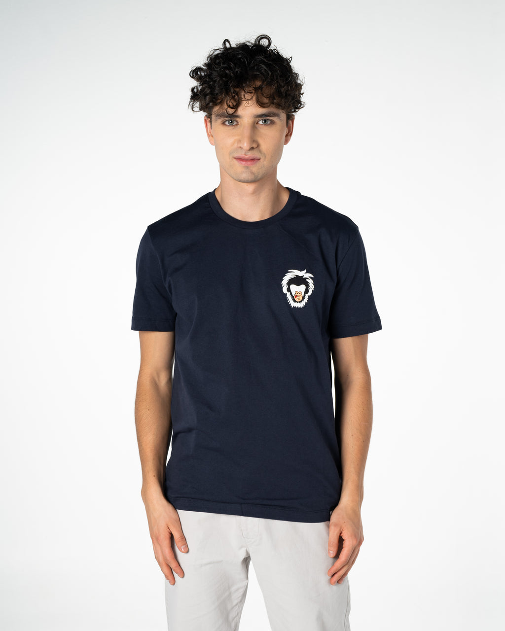 Playera Algodón Hombre T-shirt Wild Collection Basic