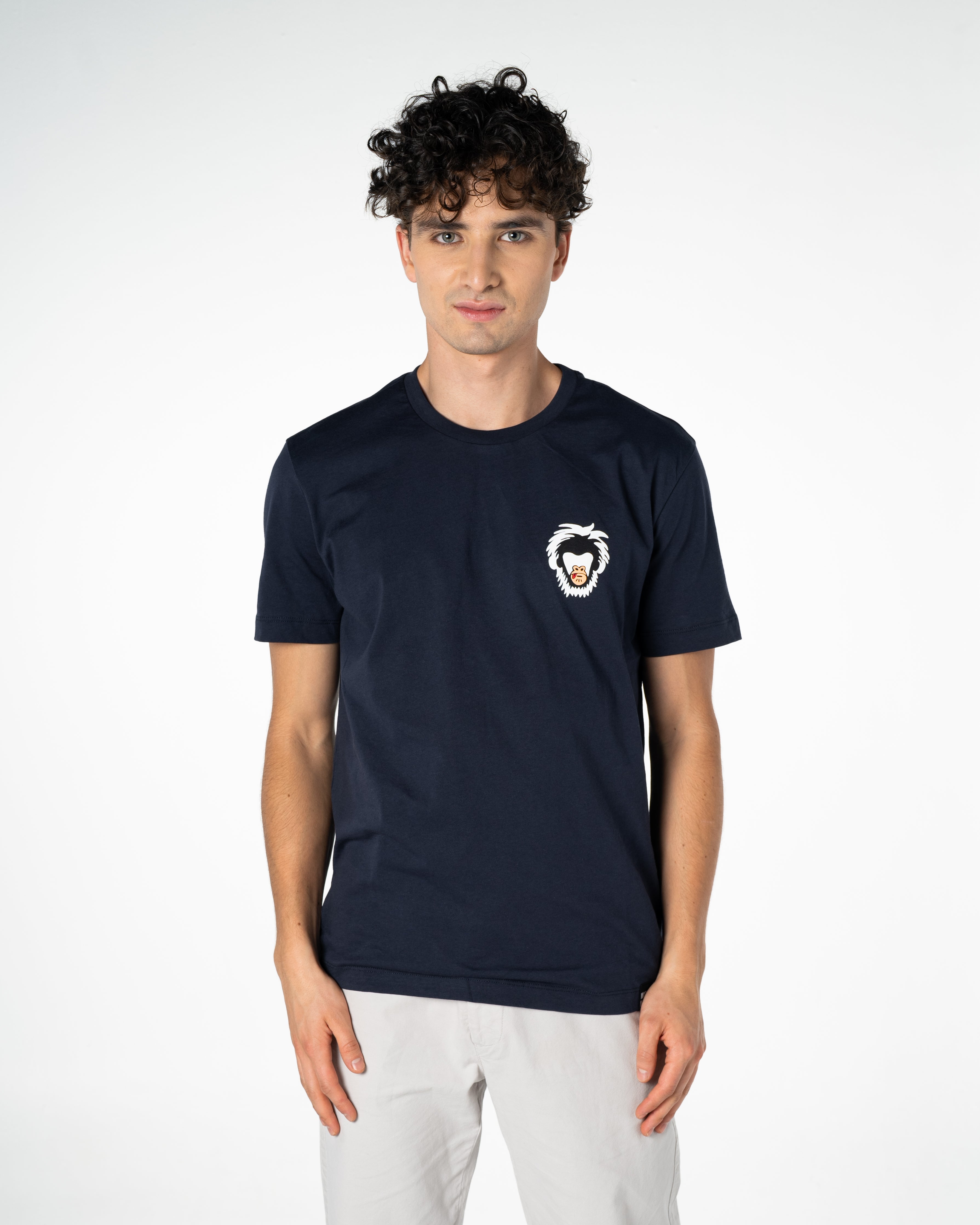 Playera Algodón Hombre T-shirt Wild Collection Basic