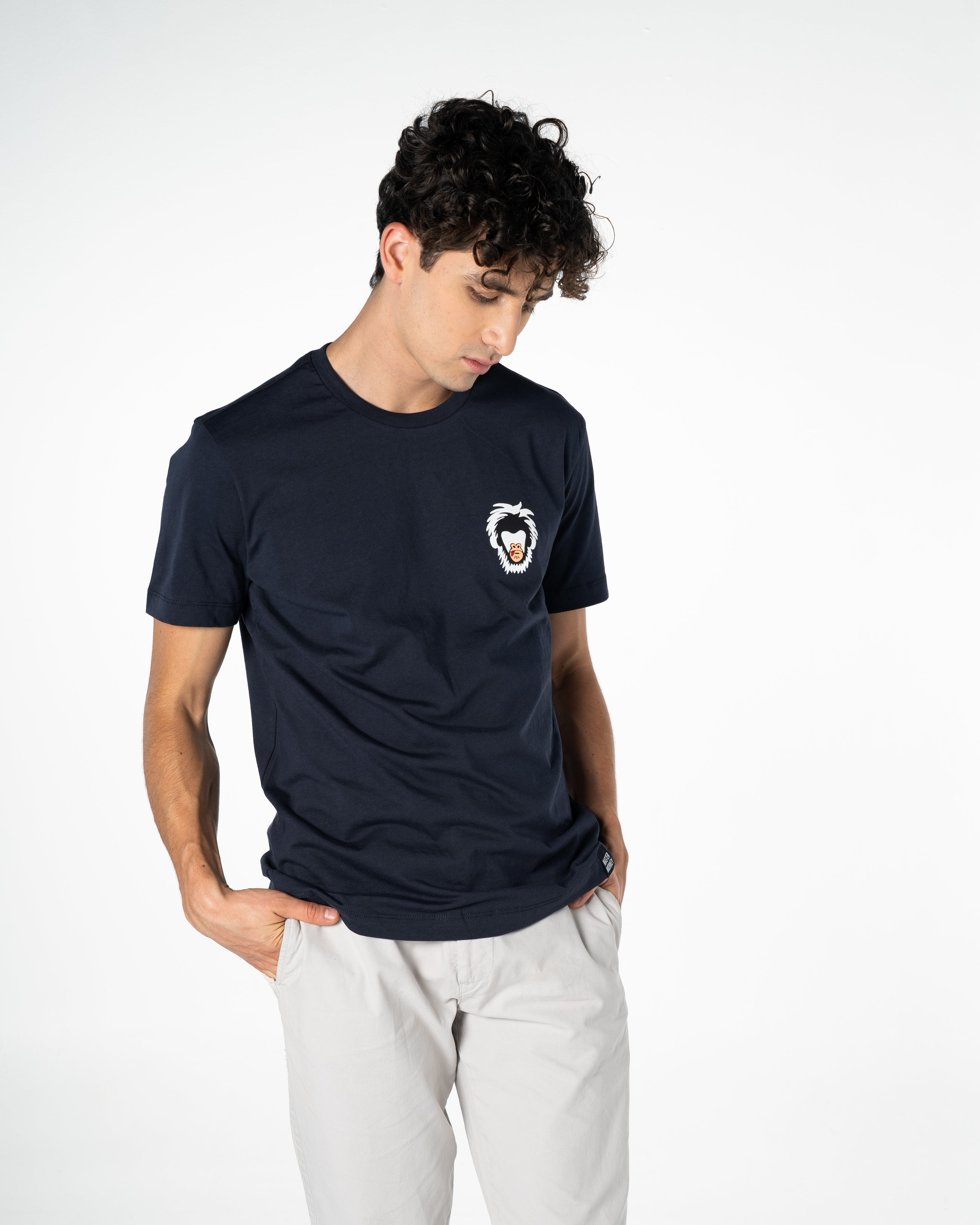 Playera Algodón Hombre T-shirt Wild Collection Basic