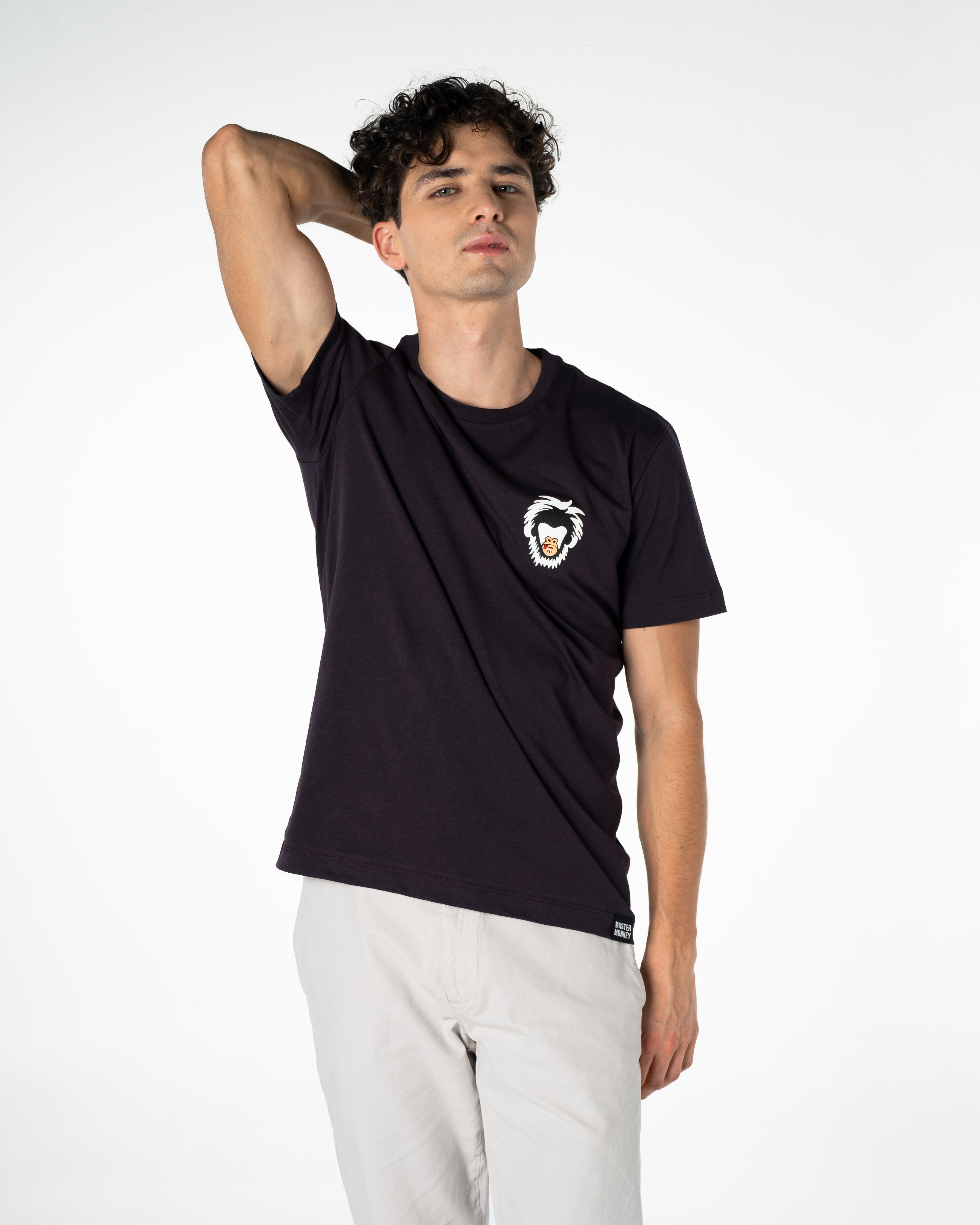 Playera Algodón Hombre T-shirt Wild Collection Basic