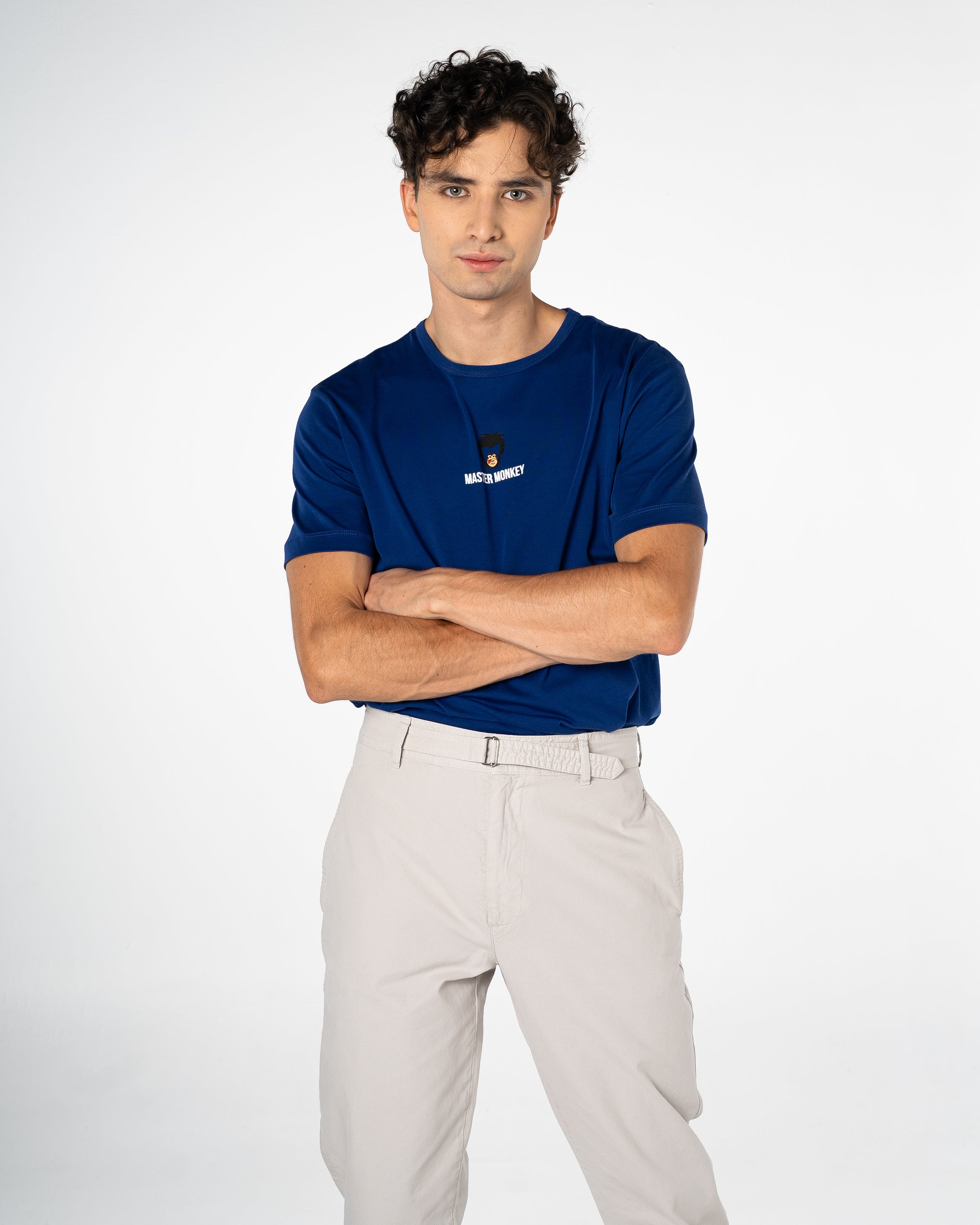 Playera Algodón Hombre T-shirt Wild Collection Pima