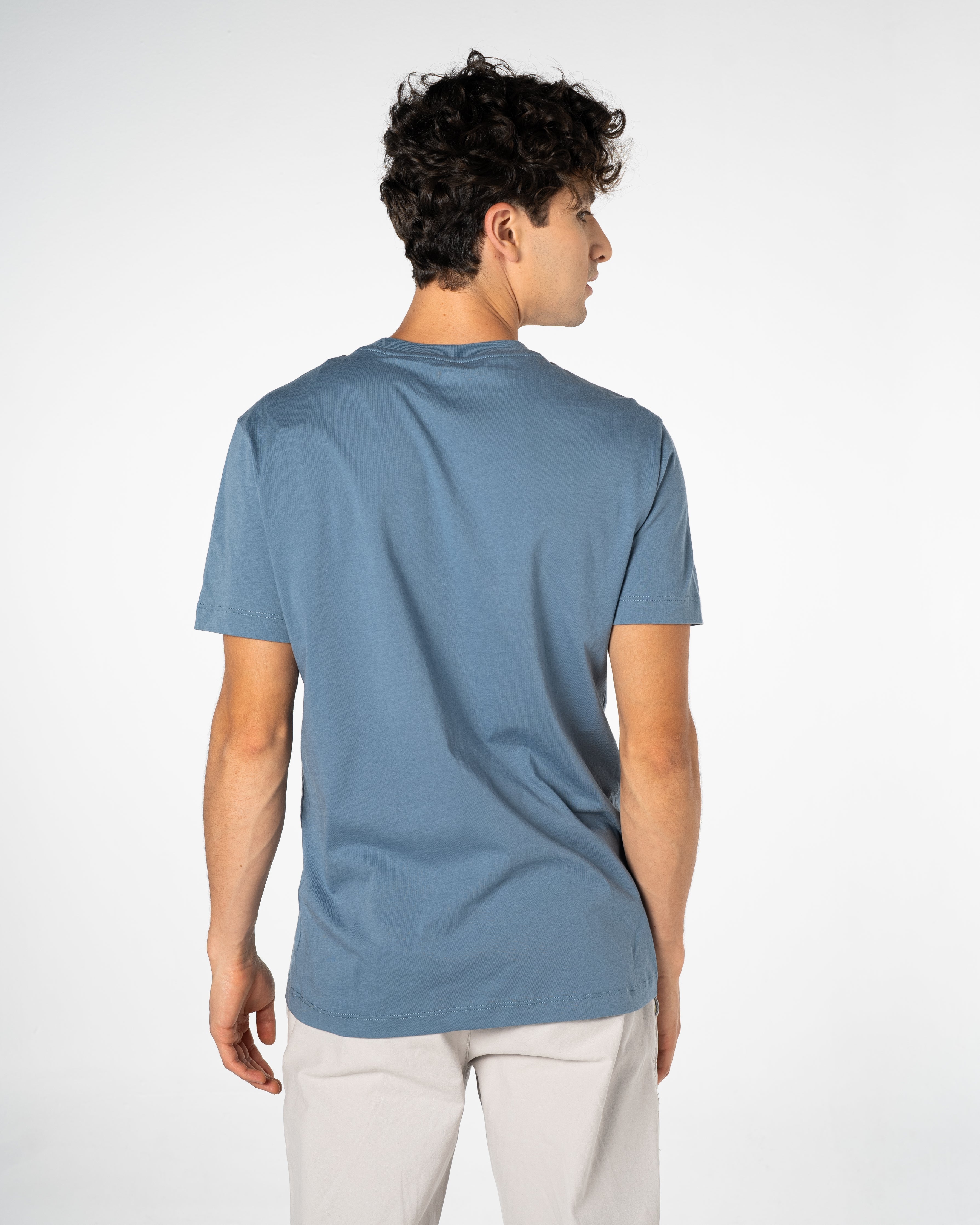 30% OFF 3 Pack De Playeras Basic Collection - Lichen Blue