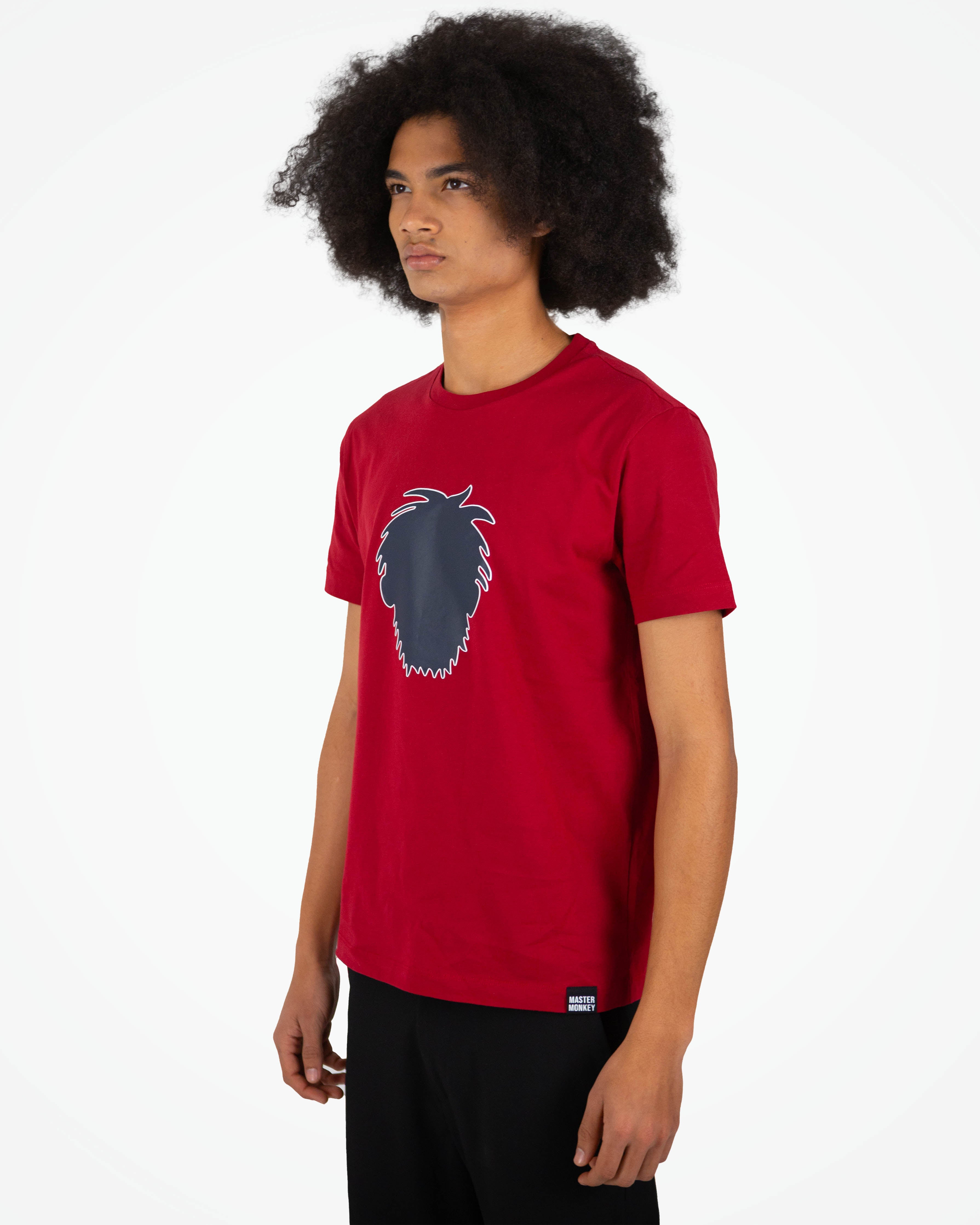 Playera Algodón Hombre T-shirt Silhouette Collection Graphic