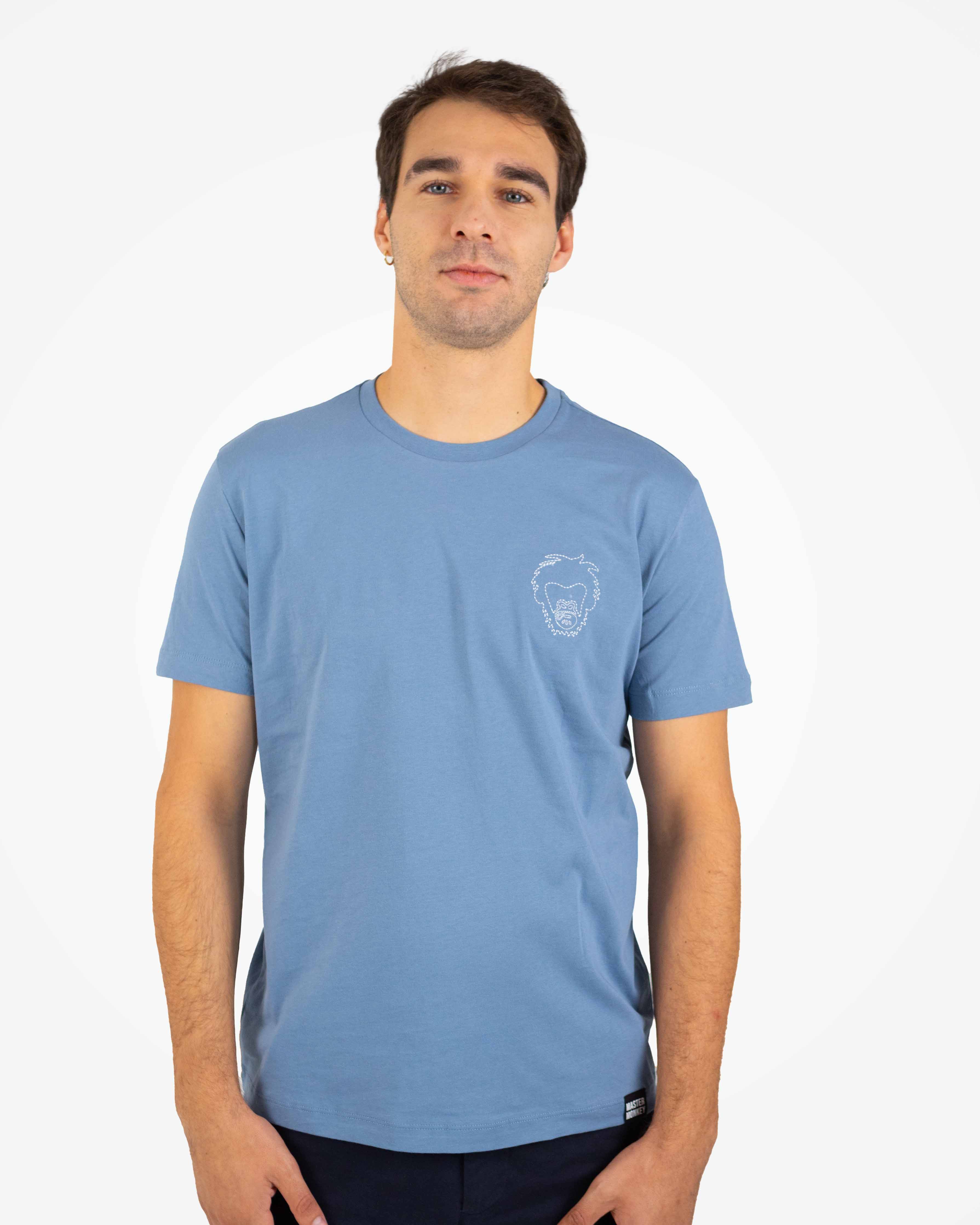 Playera Algodón Hombre T-shirt Silhouette Collection Stitch