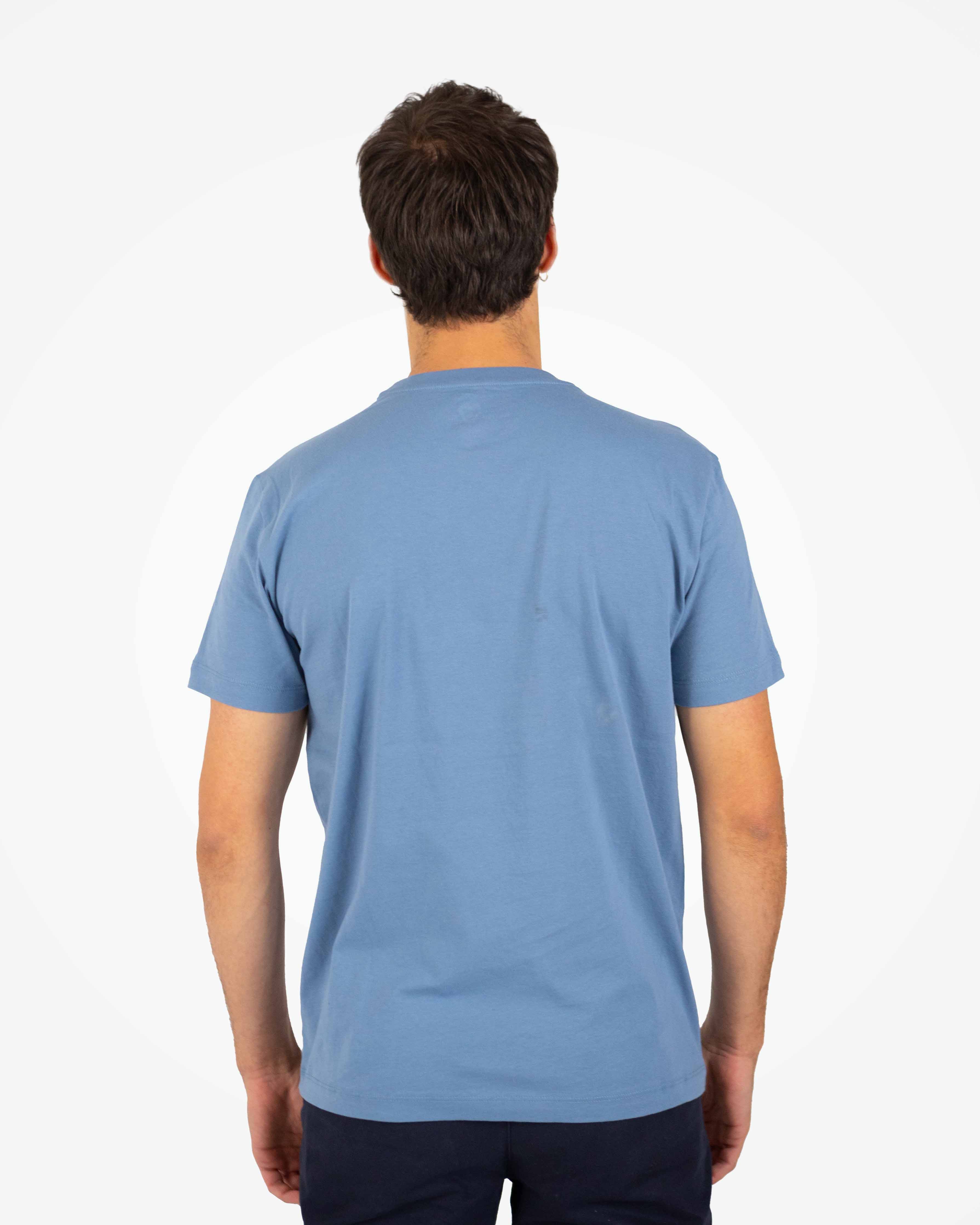 Playera Algodón Hombre T-shirt Silhouette Collection Stitch