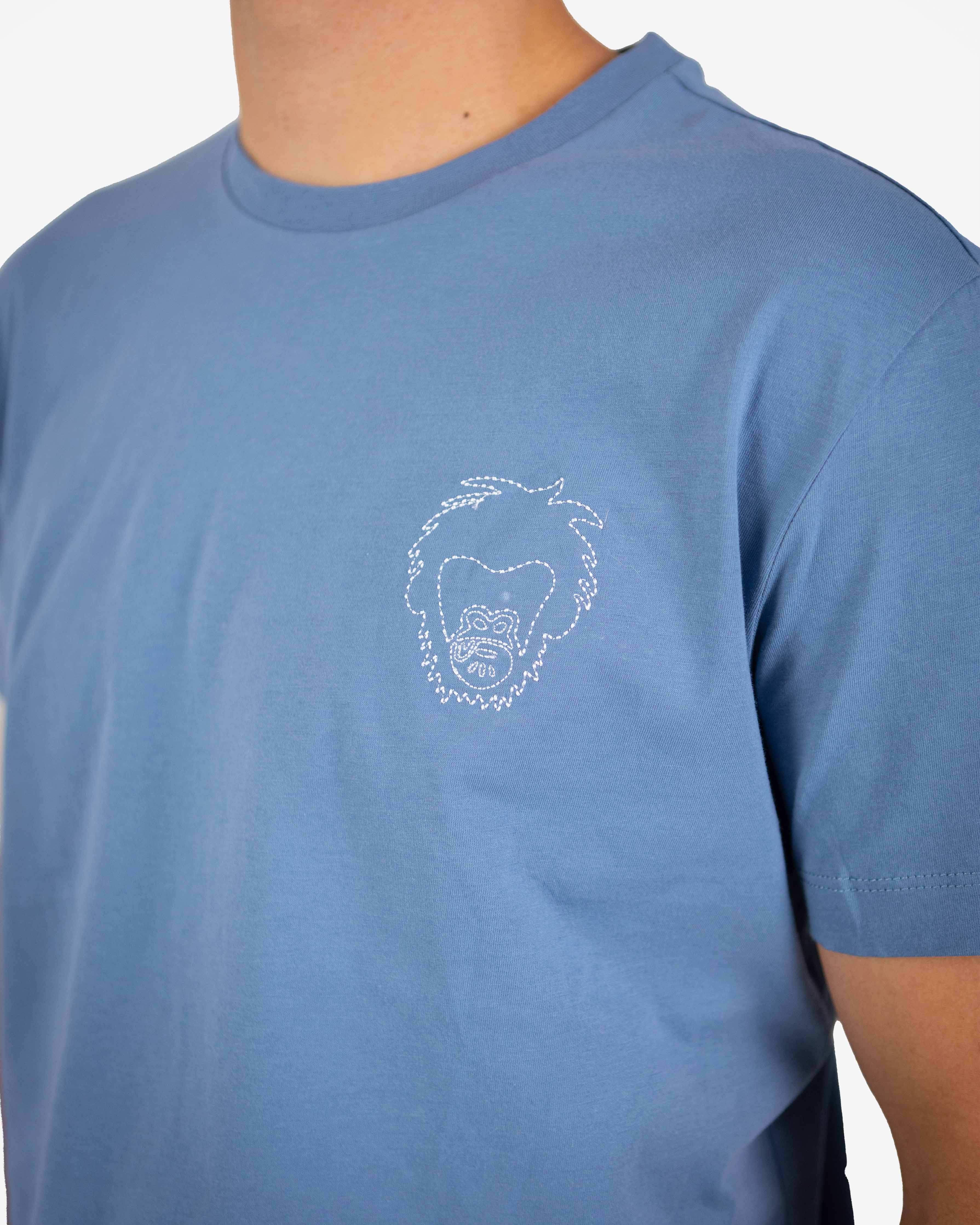 Playera Algodón Hombre T-shirt Silhouette Collection Stitch