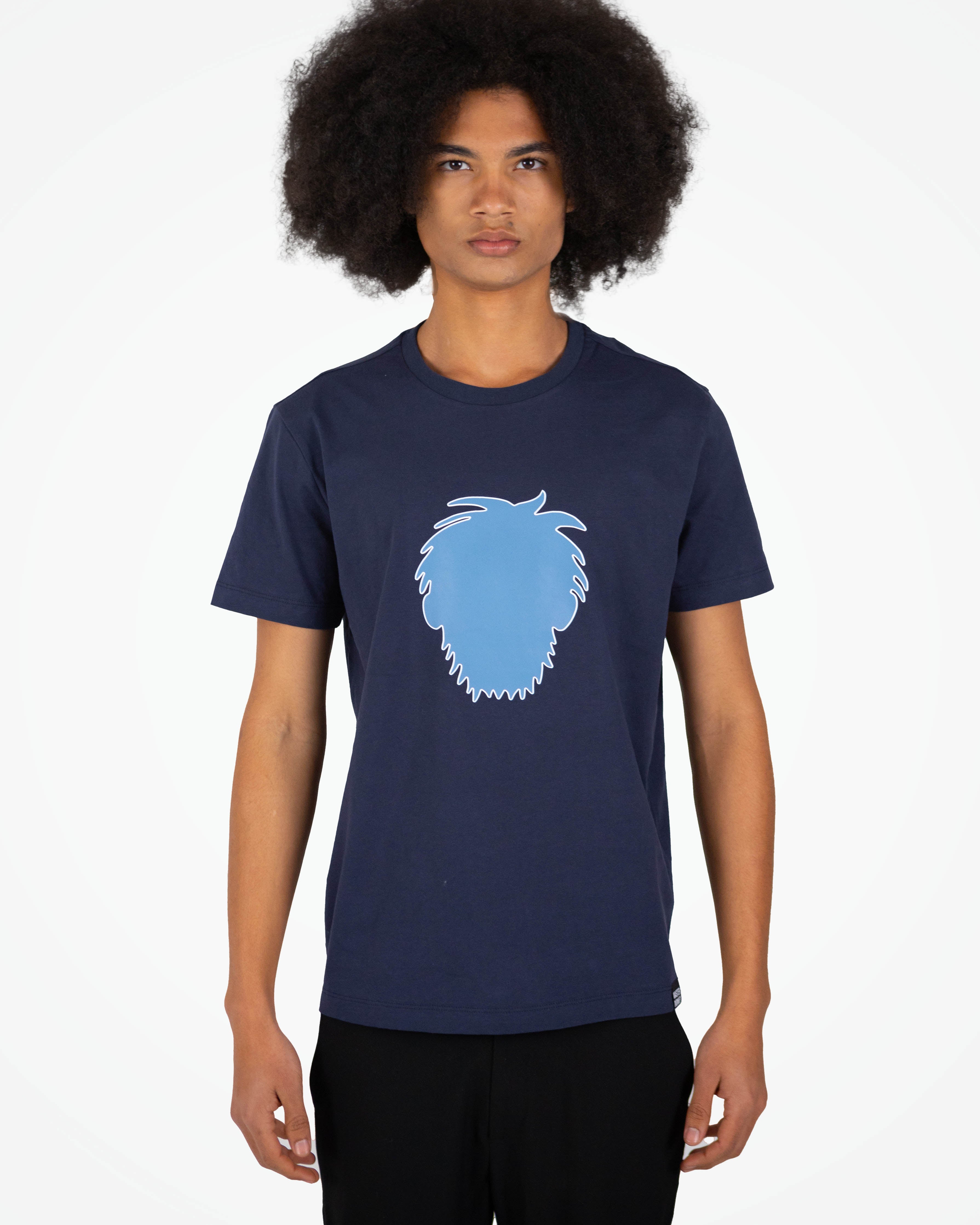 Playera Algodón Hombre T-shirt Silhouette Collection Graphic