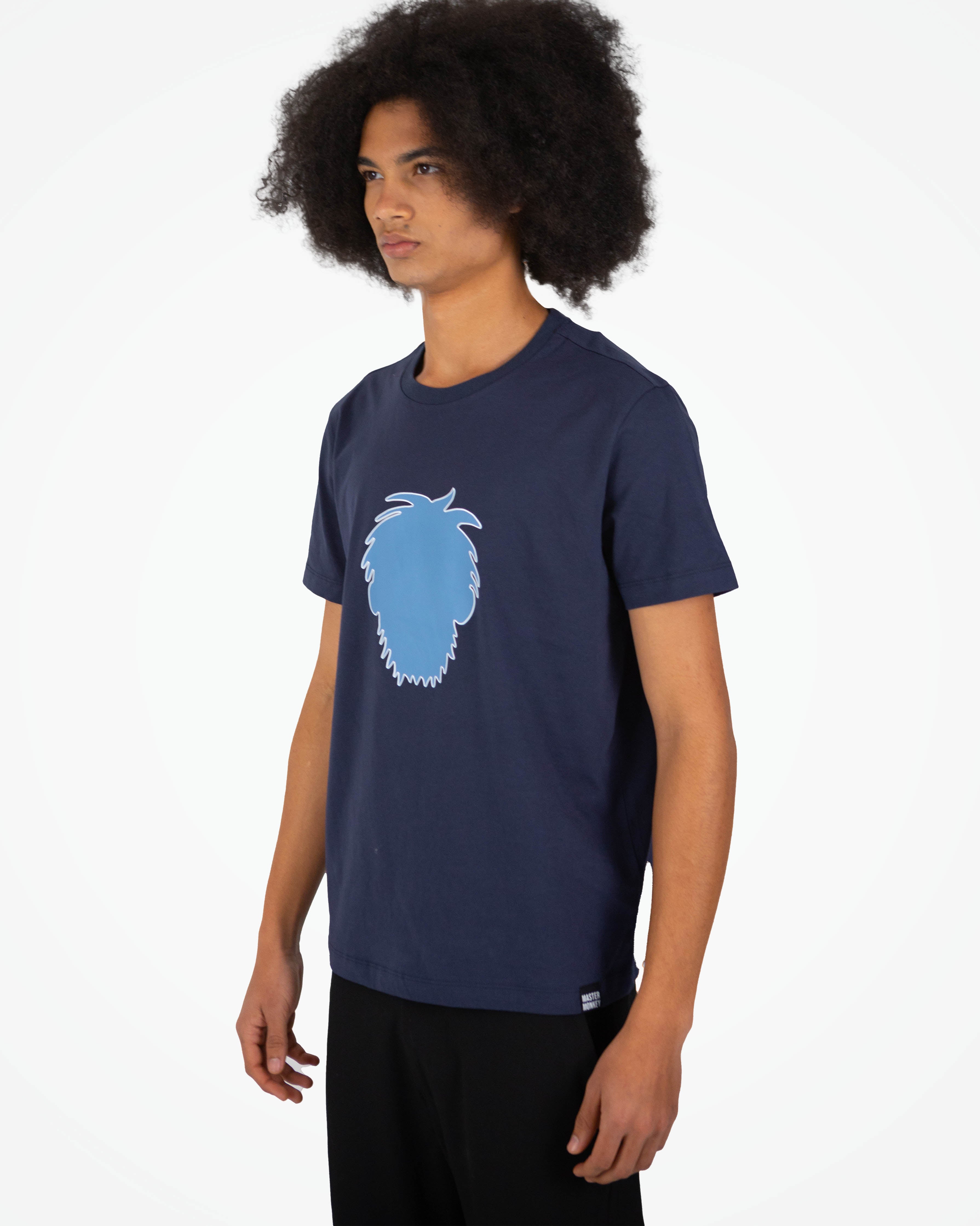 Playera Algodón Hombre T-shirt Silhouette Collection Graphic