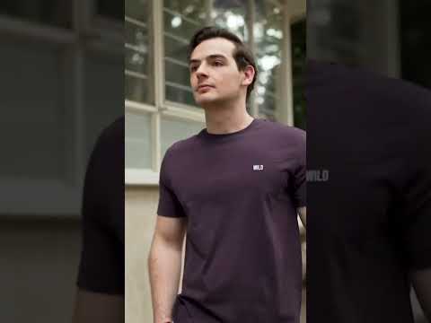 Playera Algodón Hombre T-shirt Wild Collection Basic