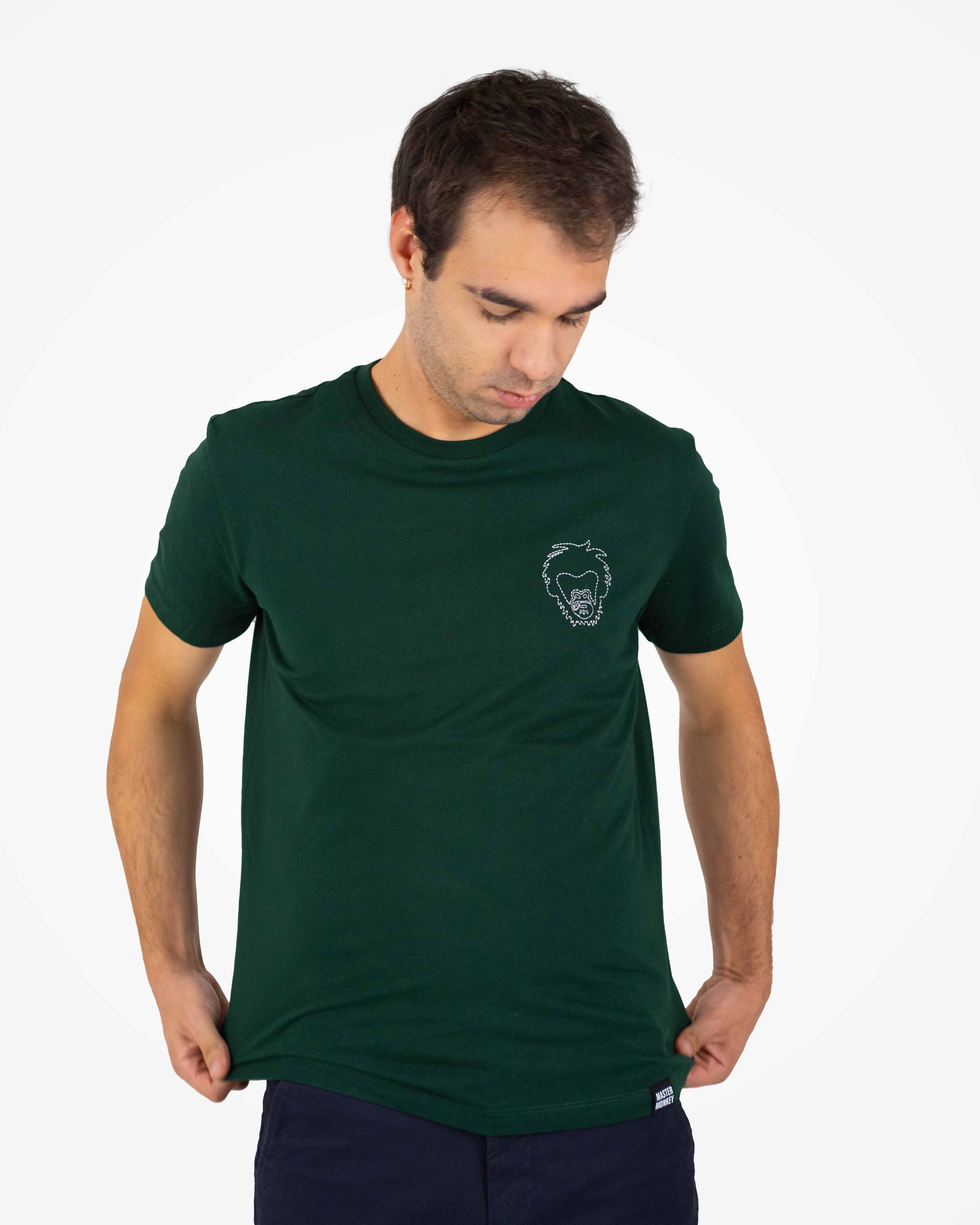 Playera Algodón Hombre T-shirt Silhouette Collection Stitch