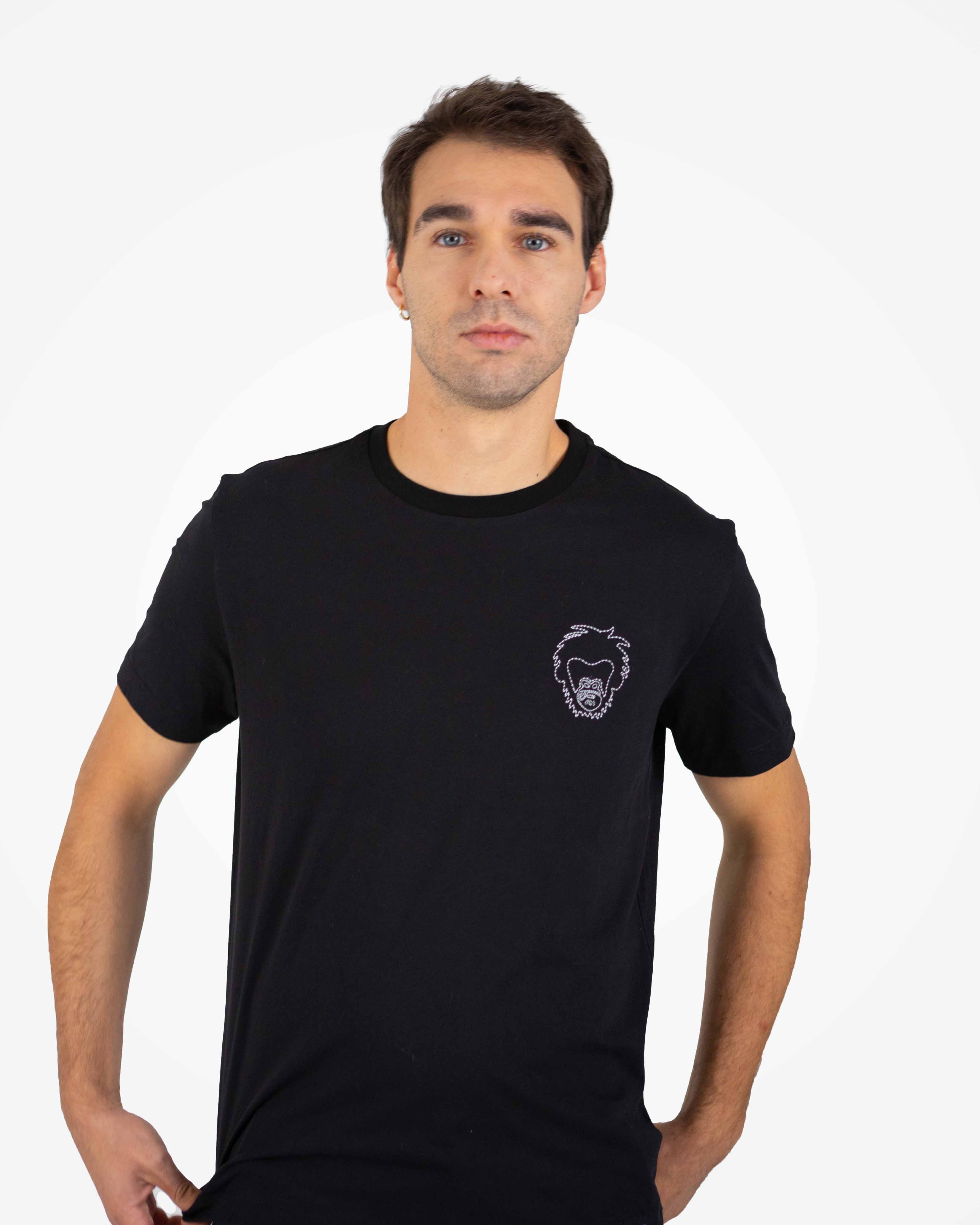 Playera Algodón Hombre T-shirt Silhouette Collection Stitch