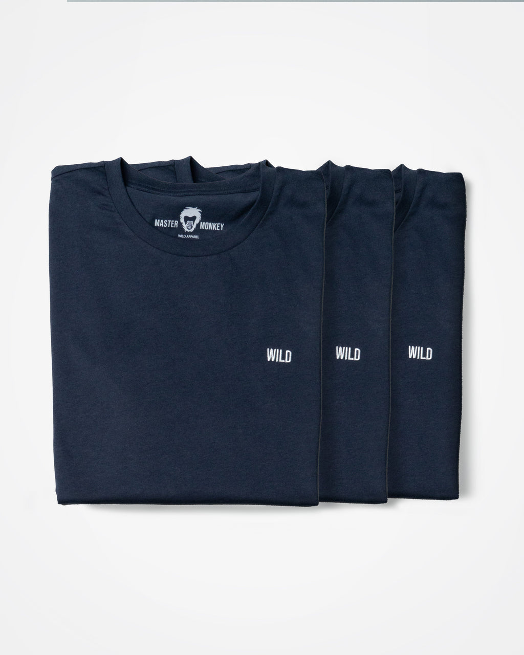 30% OFF 3 Pack De Playeras Wild Collection - Azul Acero